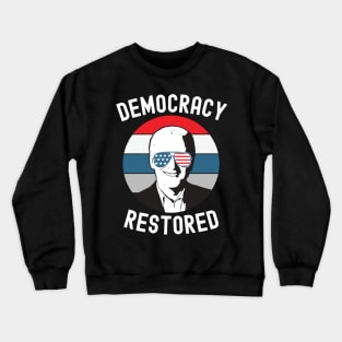 Democracy Restored Crewneck Sweatshirt